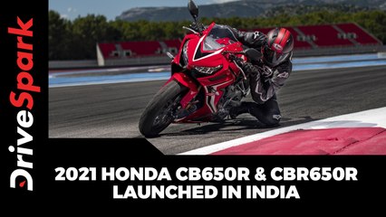 2021 Honda CB650R & CBR650R Launched In India