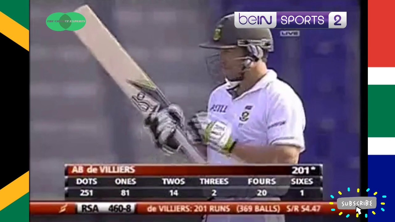 AB de Villiers Best Innings 278* vs Pakistan 2nd Test 2010 @ Abu Dhabi