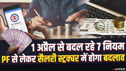 Download Video: 1 अप्रैल से बदल रहे हैं ये 7 अहम नियम, जिनका आपकी जिंदगी पर सीधा असर पड़ेगा | 1 April New Rules