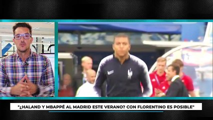 Látigo Serrano: "¿Haaland y Mbappé al Madrid este verano? Con Florentino es posible"