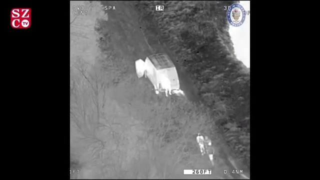 Polisler kızılötesi kamera ile köprü altında parti yapanları yakaladı