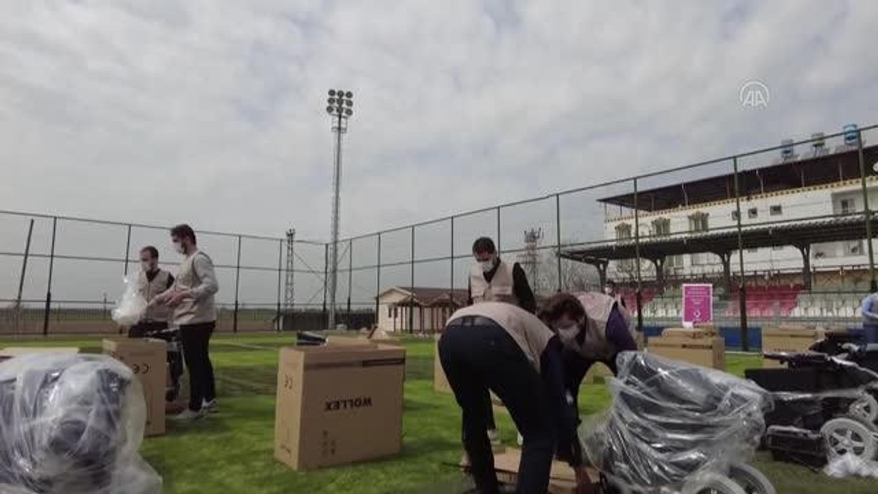 Son dakika haberleri! Katar Hayır Derneğinden Suriyeli engellilere akülü araç ve tekerlekli sandalye yardımı