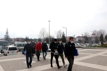 Bolu'da FETÖ şüphelisi 6 kişi adliyeye sevk edildi
