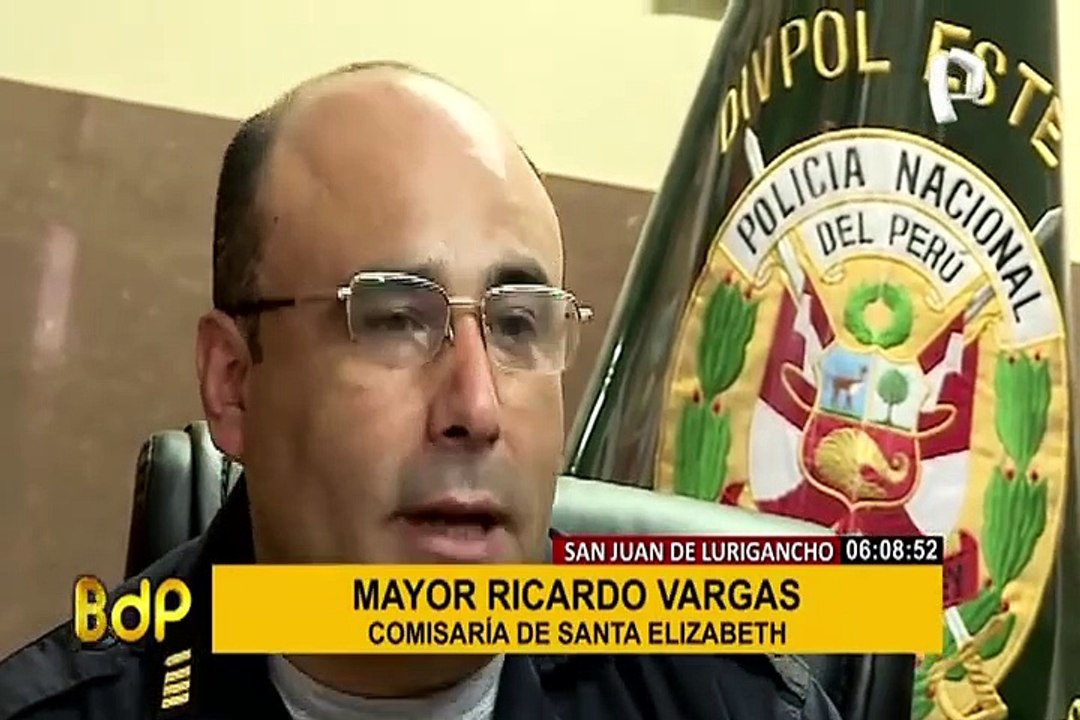 SJL: cae “Pepera” que lideraba banda de roba autos