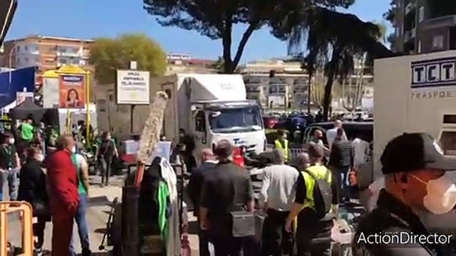 'House of Gucci', primo giorno di riprese a Talenti