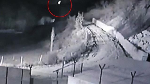 Kayseri'de görülen gizemli ışık Tunceli'de de ortaya çıktı