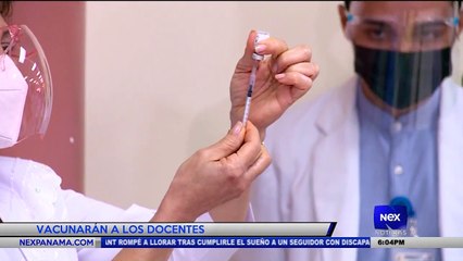 Vacunarán a los docentes a partir del 5 de abril - Nex Noticias