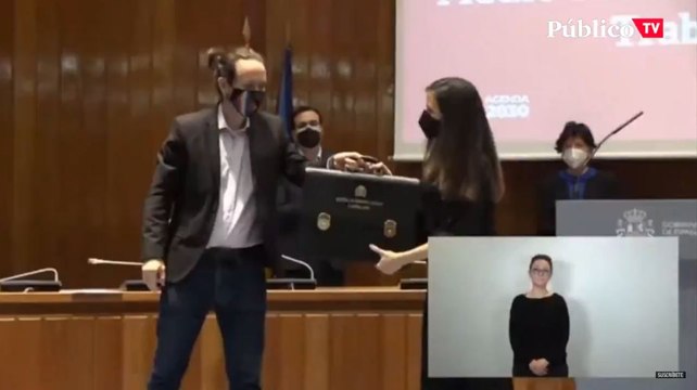 Ione Belarra toma posesión como ministra