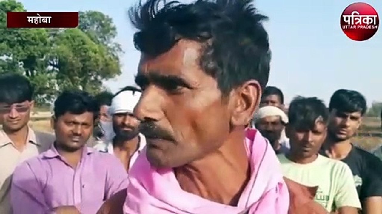 हाईटेंशन लाइन की चिंगारीे से 40 बीघा में गेहूं...