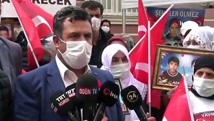 Evlat nöbetindeki aileler, zorla nöbete katıldıkları iddialarını yalanladı