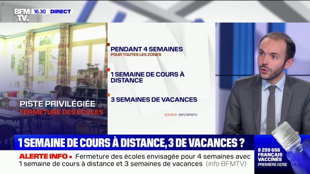 Fermeture des écoles, restrictions élargies à tout l'Hexagone... Quelles sont les pistes privilégiées ?