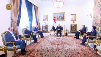 السيد الرئيس يستقبل وزير الشئون الخارجية والأوروبية الكرواتي ومستشاره للشئون المالية