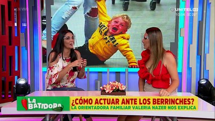 Cómo actuar ante los berrinches infantiles