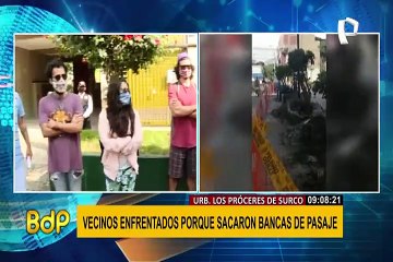 Surco: vecinos enfrentados por remodelación en pasaje en la urbanización “Los Próceres”