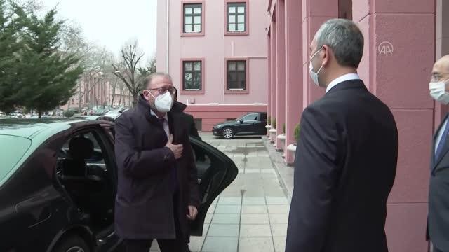 Adalet Bakanı Gül, Avrupa Konseyi Parlamenter Meclisi Başkanı Daems ile görüştü