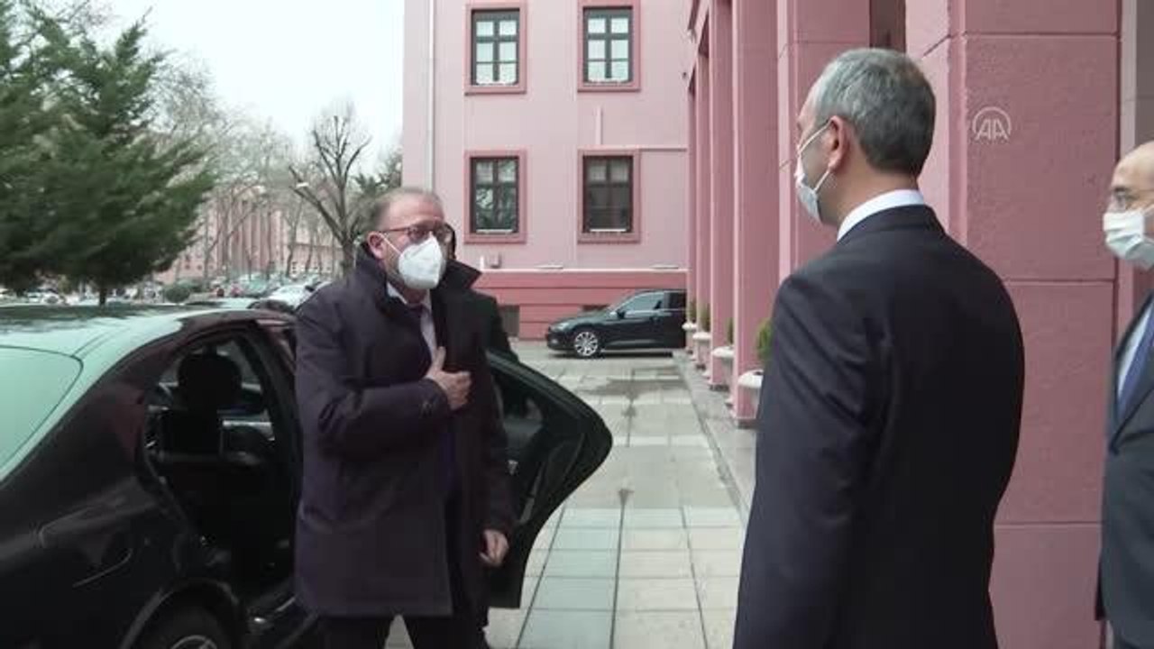 Adalet Bakanı Gül, Avrupa Konseyi Parlamenter Meclisi Başkanı Daems ile görüştü