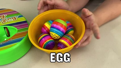 Trying out TikTok Science Experiments - Easter Egg Drop