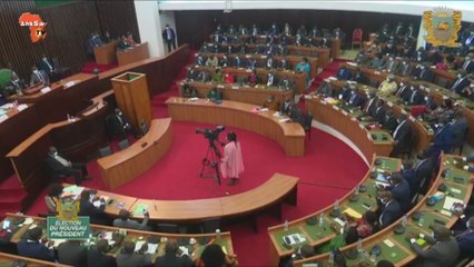 Amadou Soumahoro réélu président de l'Assemblée Nationale de Côte d'Ivoire