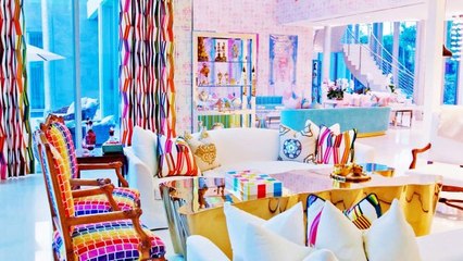 Inside A Multicolor $13M Maximalist Mansion