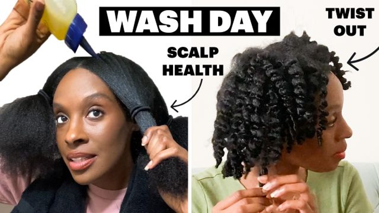 My 7-Step Wash Day Routine For Natural Hair and a Healthy Scalp