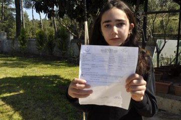 11 yaşındaki epilepsi hastası Aysu'nun hayali doktor olmak