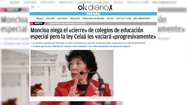 Matarí: «Celaá debería pedir disculpas a las familias de niños especiales por su desprecio»