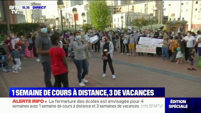 Des parents d'élèves manifestent dans le Val-de-Marne pour réclamer davantage de moyens pour maintenir les écoles ouvertes