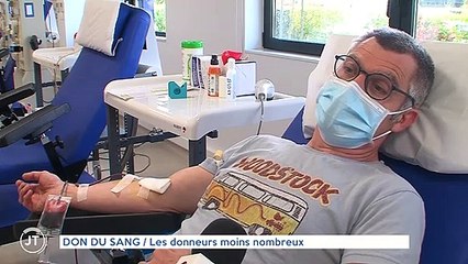 DON DU SANG / Les donneurs moins nombreux