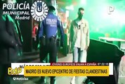 España: así interviene la Policía de Madrid las fiestas clandestinas COVID