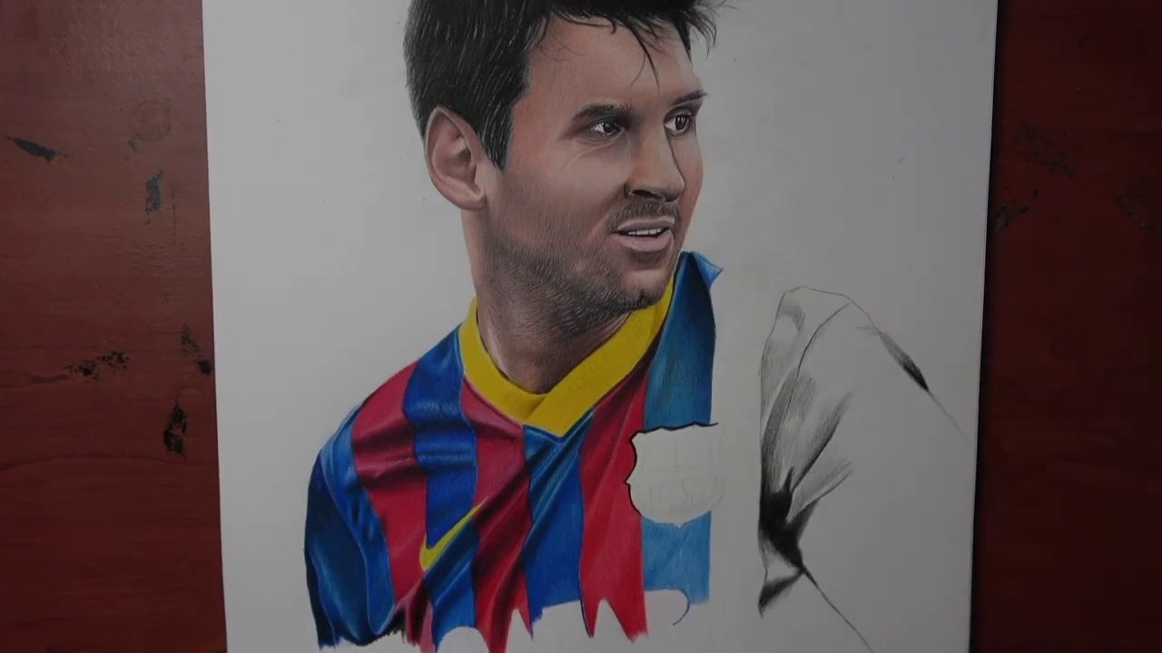 Drawing Messi