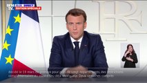 Emmanuel Macron sur les restrictions fixées le 18 mars: 