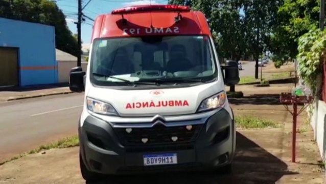 Idosa de 98 anos é socorrida pelo Samu no Bairro São Cristóvão