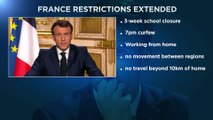 Francia: nuovo lockdown e prorogato il coprifuoco. Le misure di Macron contro il Covid