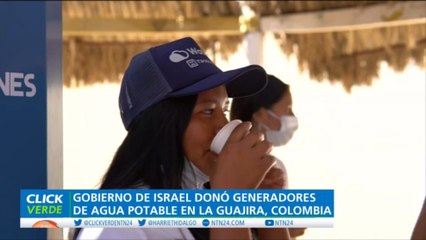 Gobierno de Israel donó máquinas que fabrican agua a comunidades de La Guajira