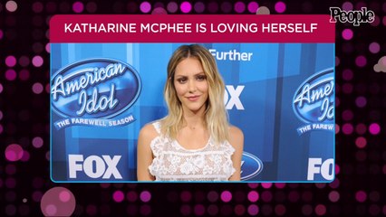 Katharine McPhee Shares a Bikini Photo 1 Month After Giving Birth: ‘Loving My Curves’