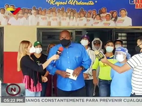 Caracas | Gobierno realizó jornada de desinfección para la prevención de la COVID-19 en CDI Rafael Urdaneta de Catia