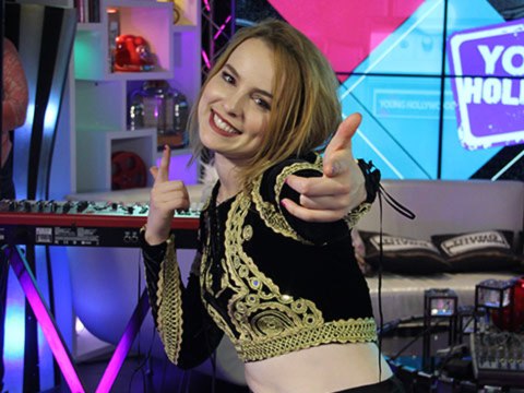 Bridgit Mendler Performs & Talks Instagram