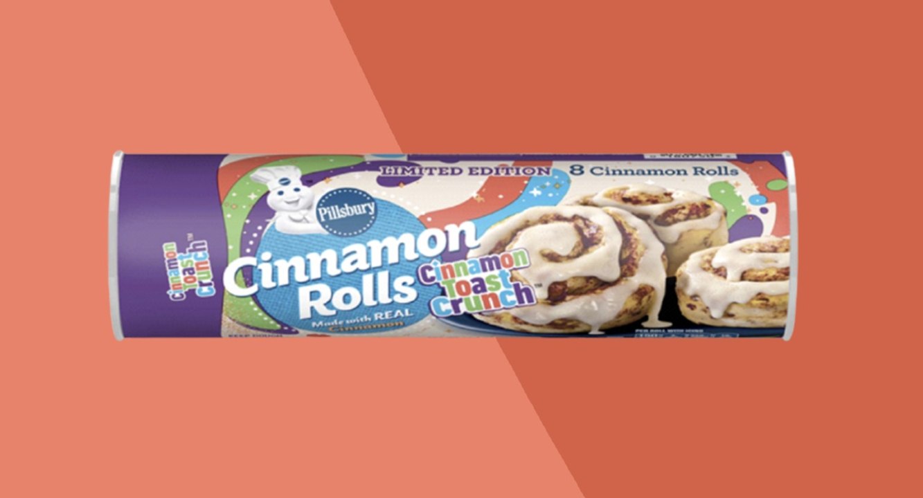 Pillsbury's New Cinnamon Toast Crunch Rolls Combine the Two Best