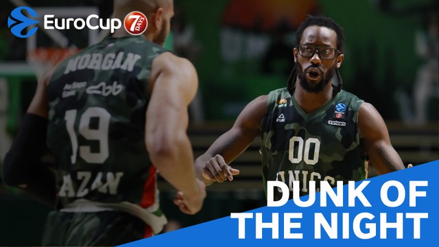 7DAYS EuroCup Dunk of the Night: John Brown, UNICS Kazan