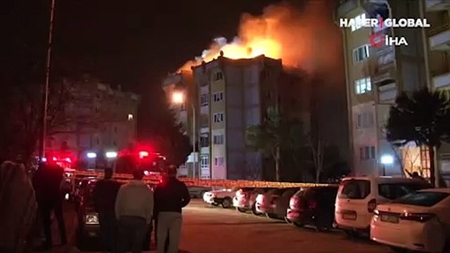 Anne babası ile tartışıp önce evi yaktı sonra da kendini polise ihbar etti