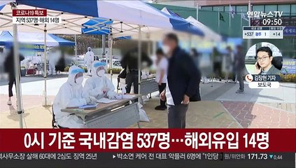 전국 동시다발 확산에 551명 확진…41일만에 최대