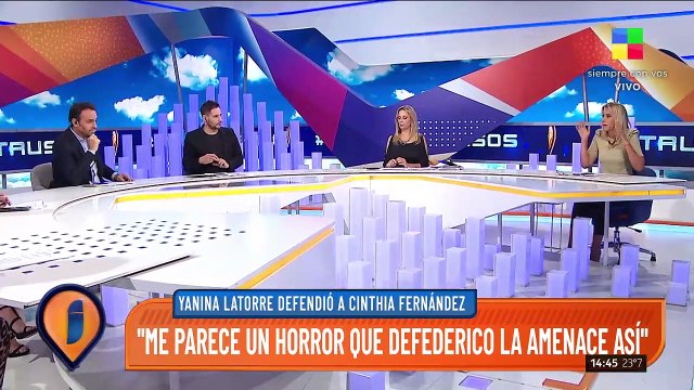 Marcela Baños estalló de bronca contra Matías Defederico