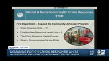 Letter lists group's demands for Phoenix's 911 crisis response units