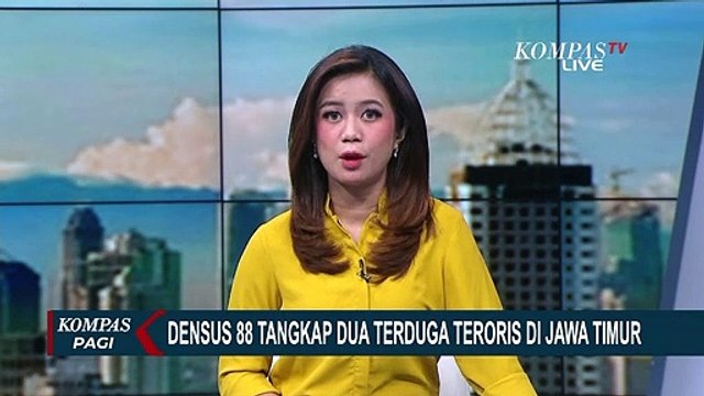 Tim Densus 88 Tangkap 2 Orang Terduga Teroris Jaringan JAD di Jawa Timur