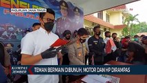 Sadis! Seorang Remaja Bunuh Teman Bermain, HP dan Motornya Dijual