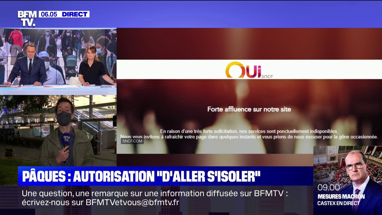 SNCF: tous les trains circuleront jusqu'à la fin de ce long week-end de Pâques
