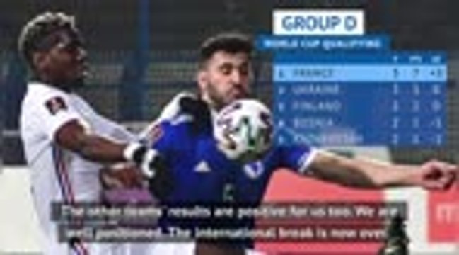 Deschamps hails 'really important' win in Bosnia for France