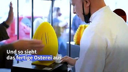 Kunstvoll und lecker: Ostereier aus Rom