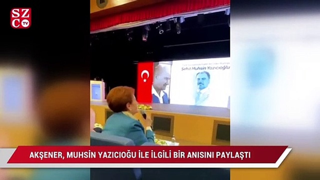 Akşener: Muhsin başkan dedi ki, "Kız kardeşimdir, toz kondurandan toz kaldırırız"