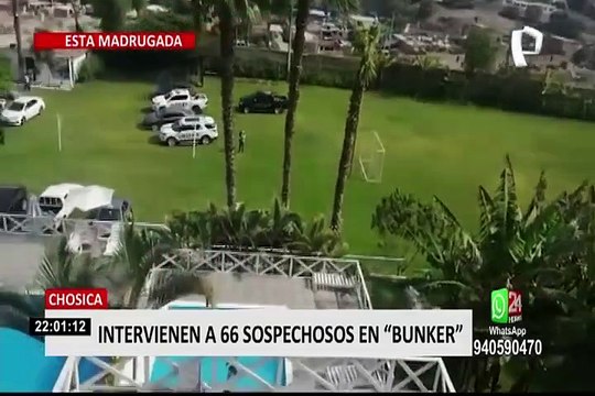 Chosica: allanan bunker donde extranjeros realizaban fiestas